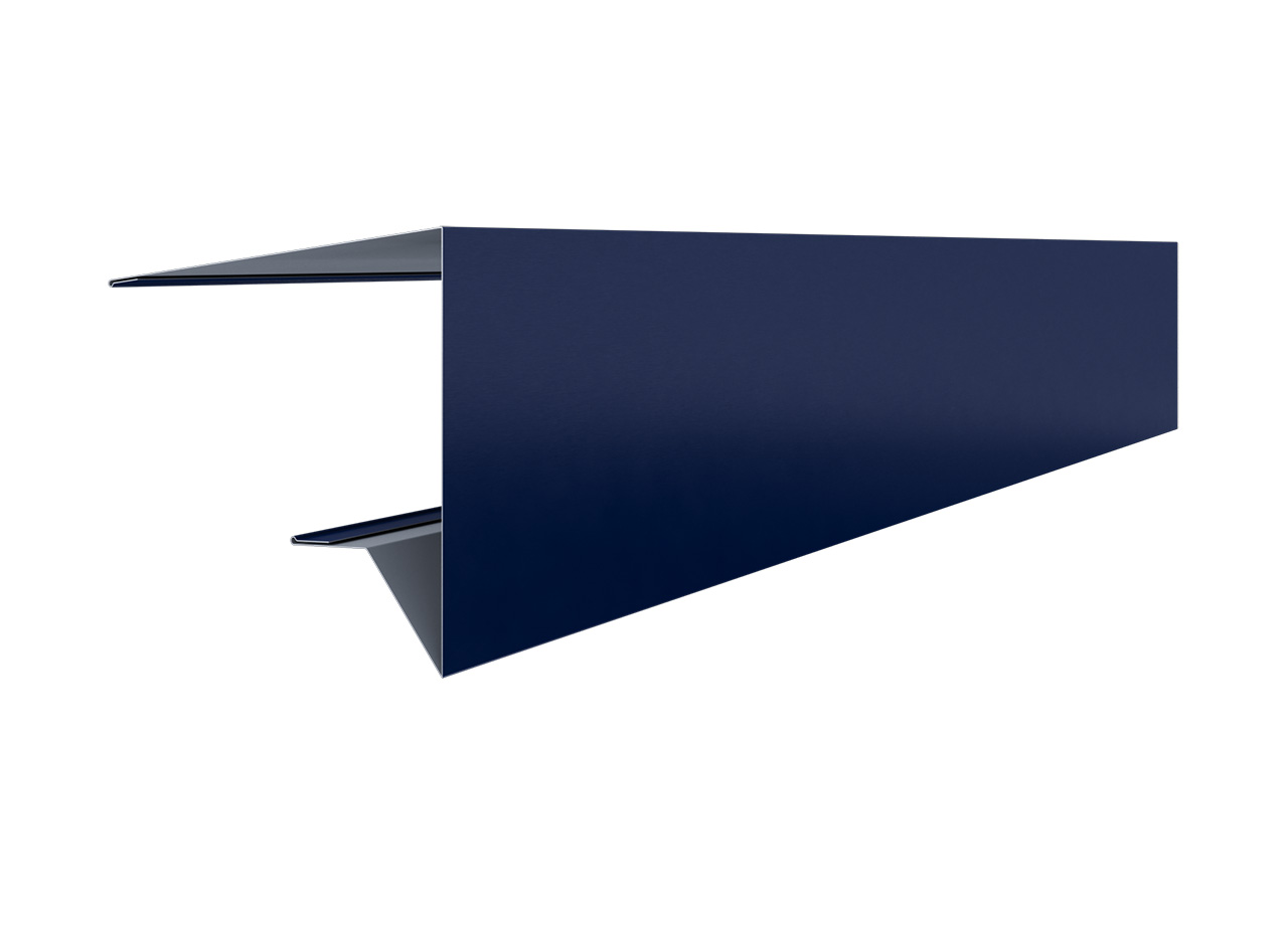 O-106 Wiatrownica dachu jednospadowego z płyty warstwowej Paneltech z okapem