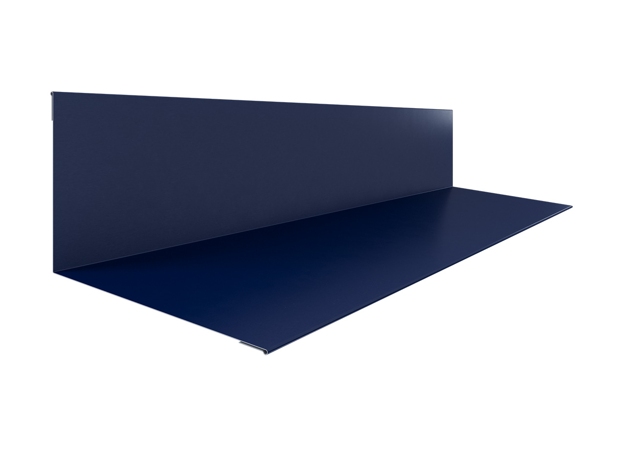 O-114 Maskownica połaciowa dachu z płyty warstwowej Paneltech — połączenie ze ścienną płytą warstwową