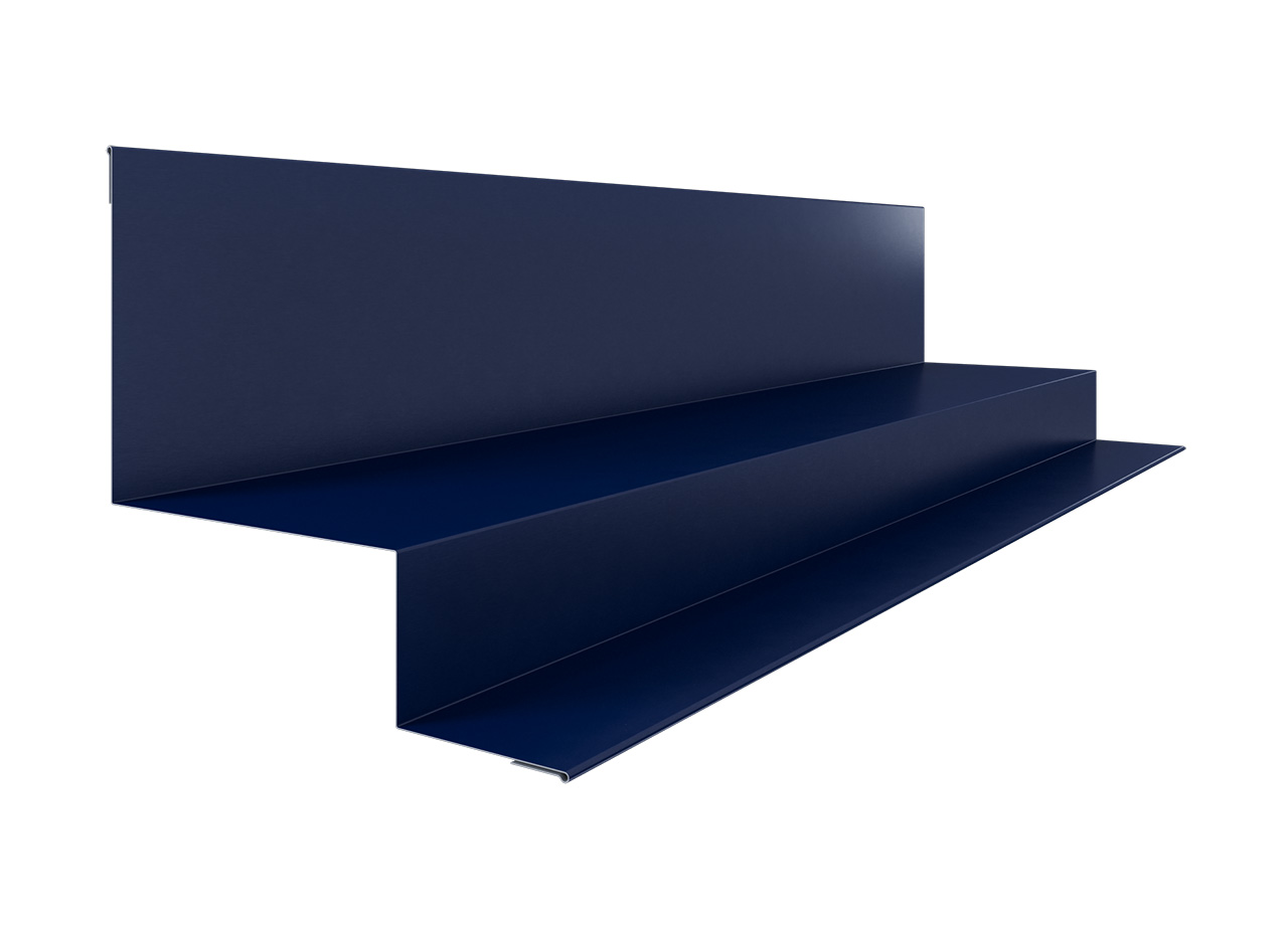 O-117 B Maskownica połaciowa dachu z płyty warstwowej Paneltech — połączenie ze ścienną płytą warstwową