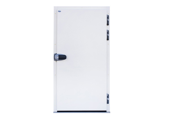 DRK — Drzwi chłodnicze i mroźnicze rozwierane z blachy zaginanej kopertowo