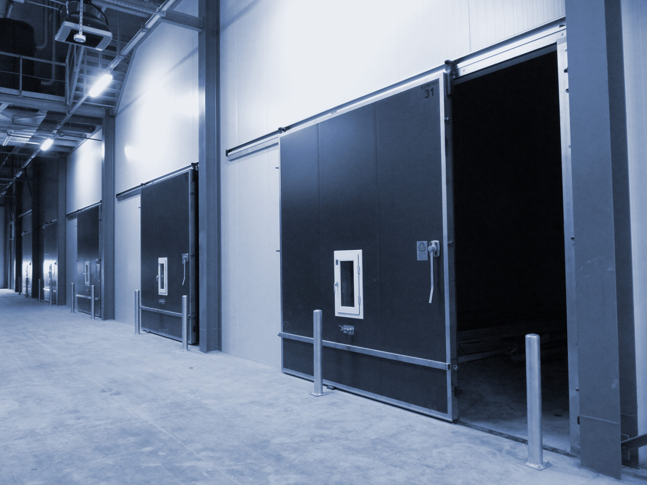 Gazoszczelne drzwi przemysłowe Paneltech