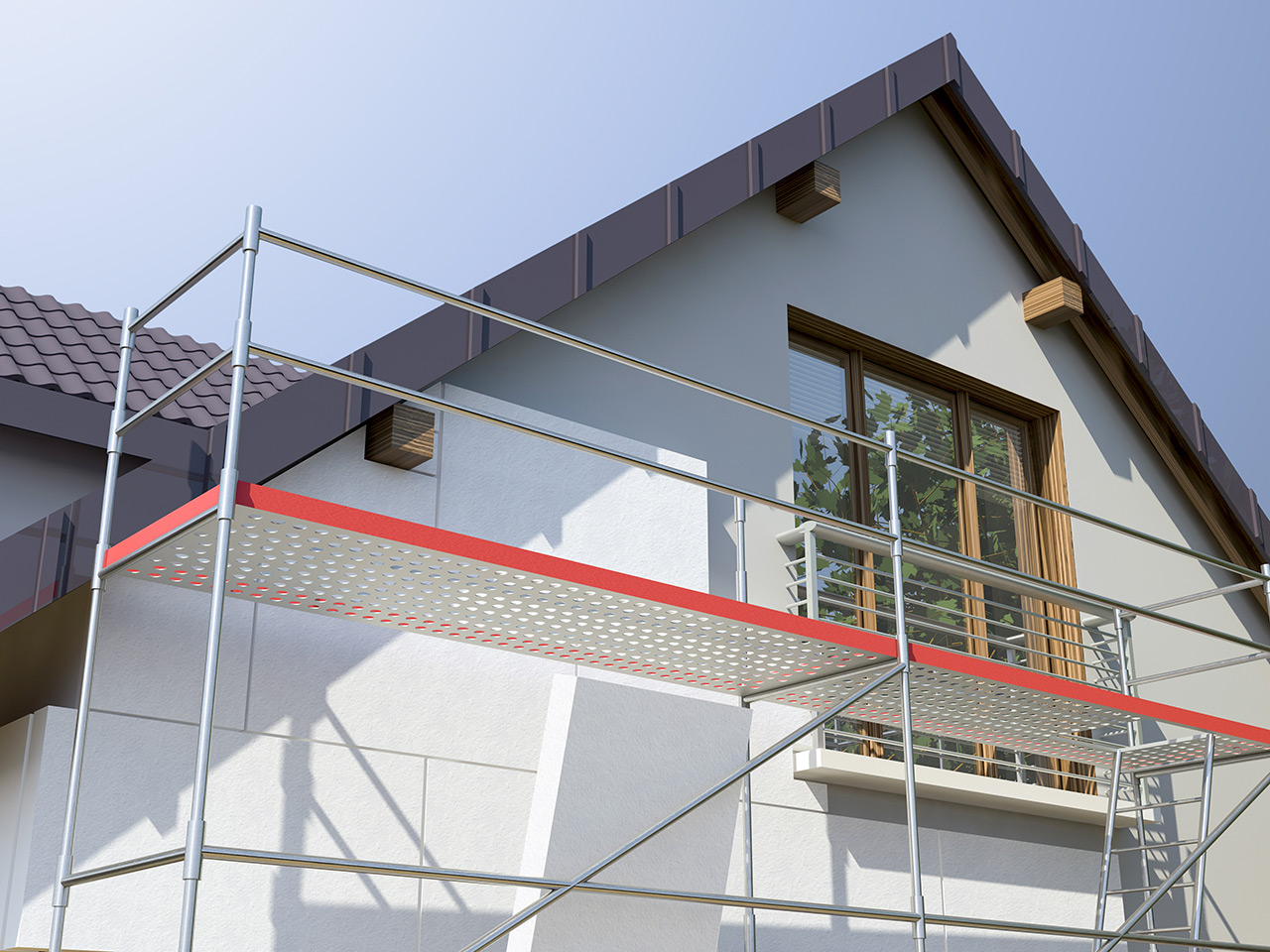 Ocieplenie budynku ze styropianu